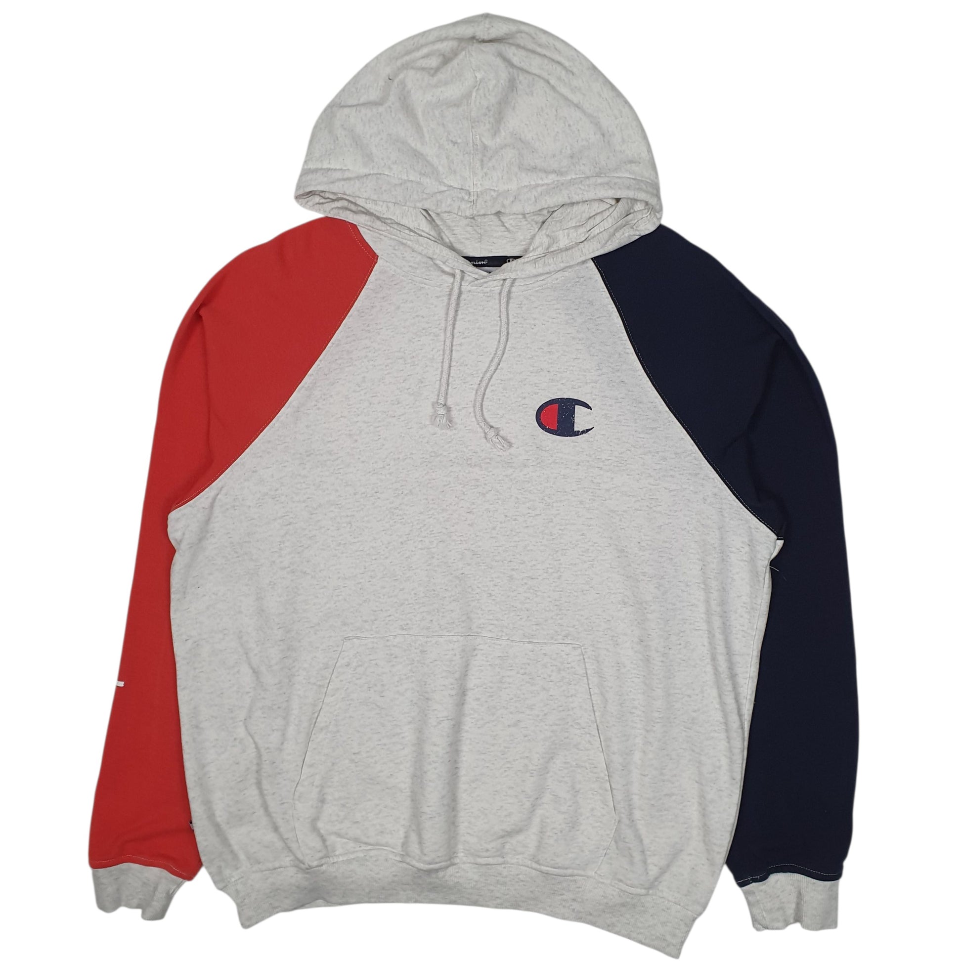 Mens Grey Champion Lightweight Baggy Hoodie Jumper