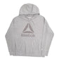 Womens Grey Reebok  Hoodie Jumper