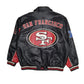 Mens Black NFL San Francisco 49ers Football  Coat