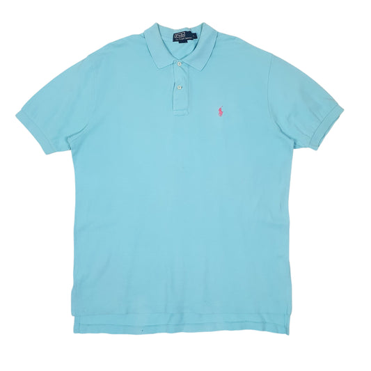 Mens Blue Polo Ralph Lauren  Short Sleeve Polo Shirt