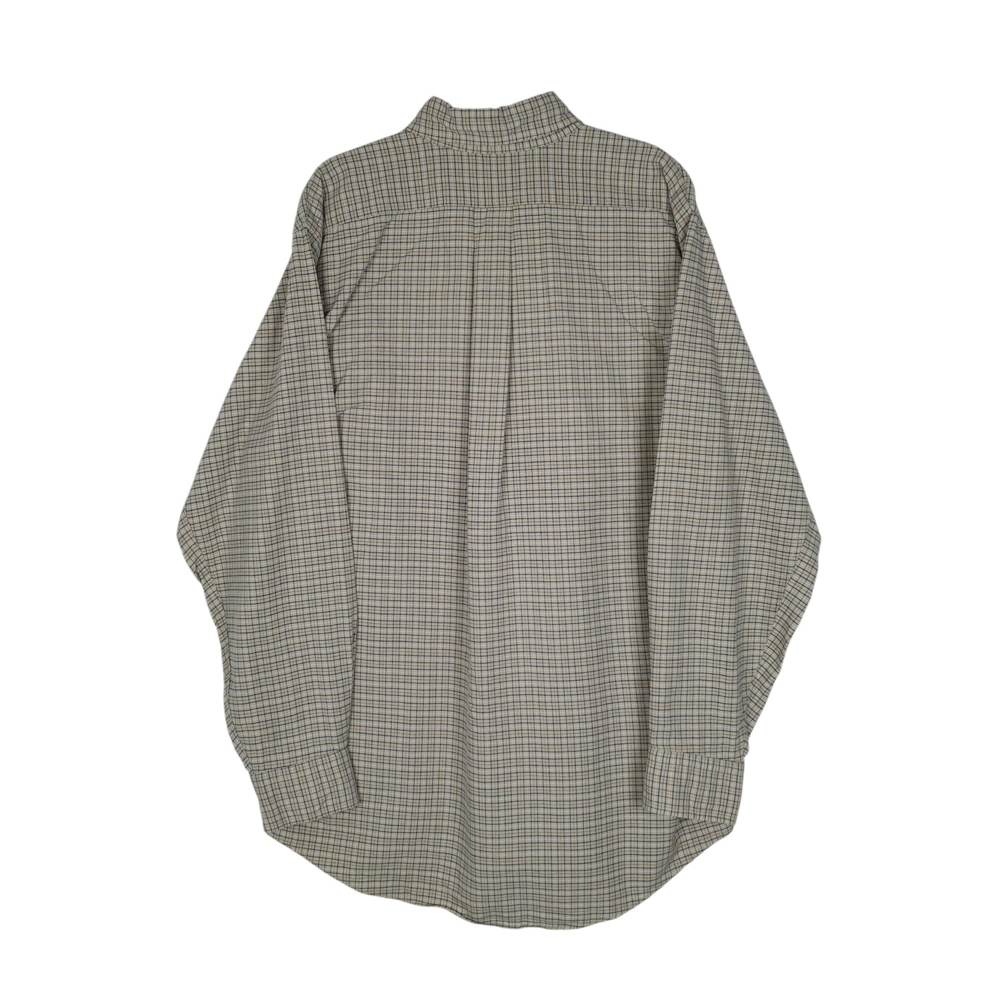 Mens Green L.L.Bean Vintage 90s Made In USA  Shirt