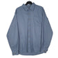 Mens Blue Wrangler  Long Sleeve Shirt