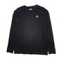 Mens Black Champion Lightweight Crewneck Jumper