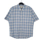Mens Blue L.L.Bean  Short Sleeve Shirt