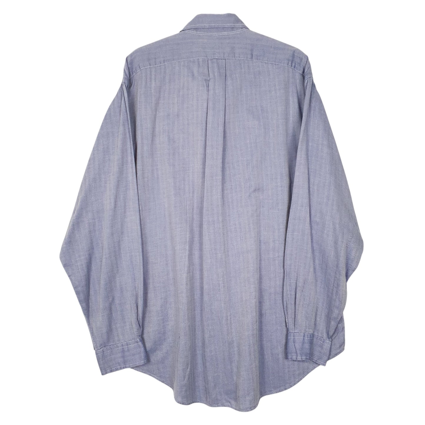 Mens Blue Ralph Lauren Herringbone  Shirt