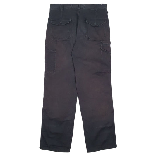 Mens Black Dickies Workwear  Trousers