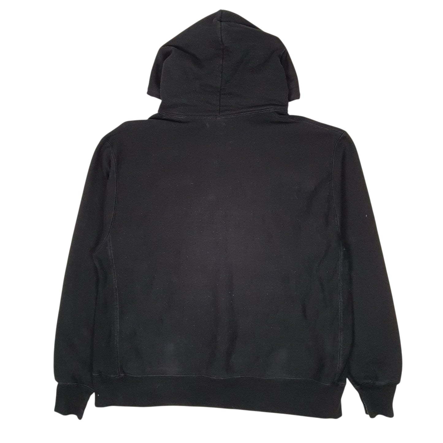 Mens Black Champion Reverse Weave Hoodie Jumper