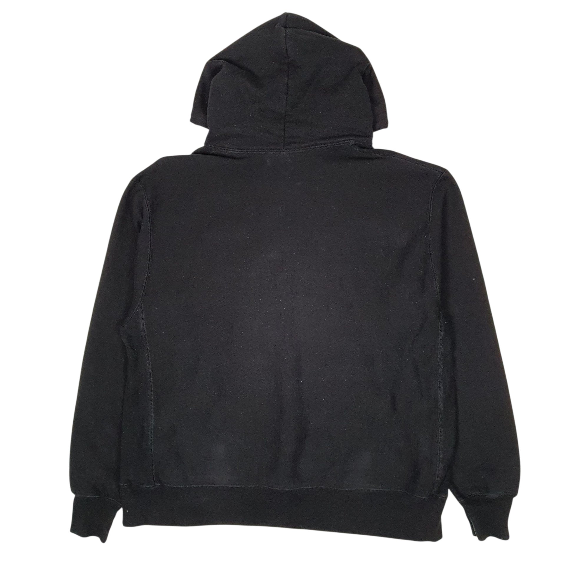 Mens Black Champion Reverse Weave Hoodie Jumper