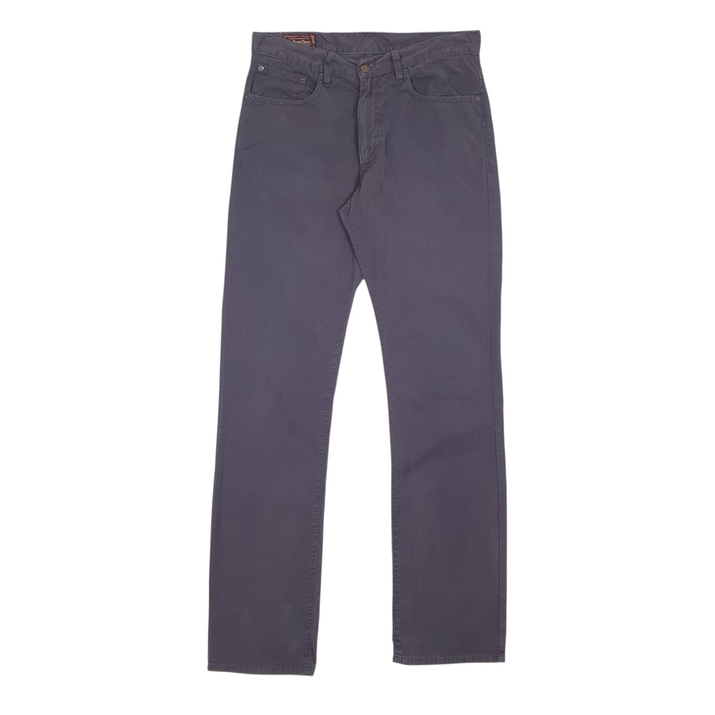 Mens Navy Marlboro Vintage 90s 00s Chino Trousers