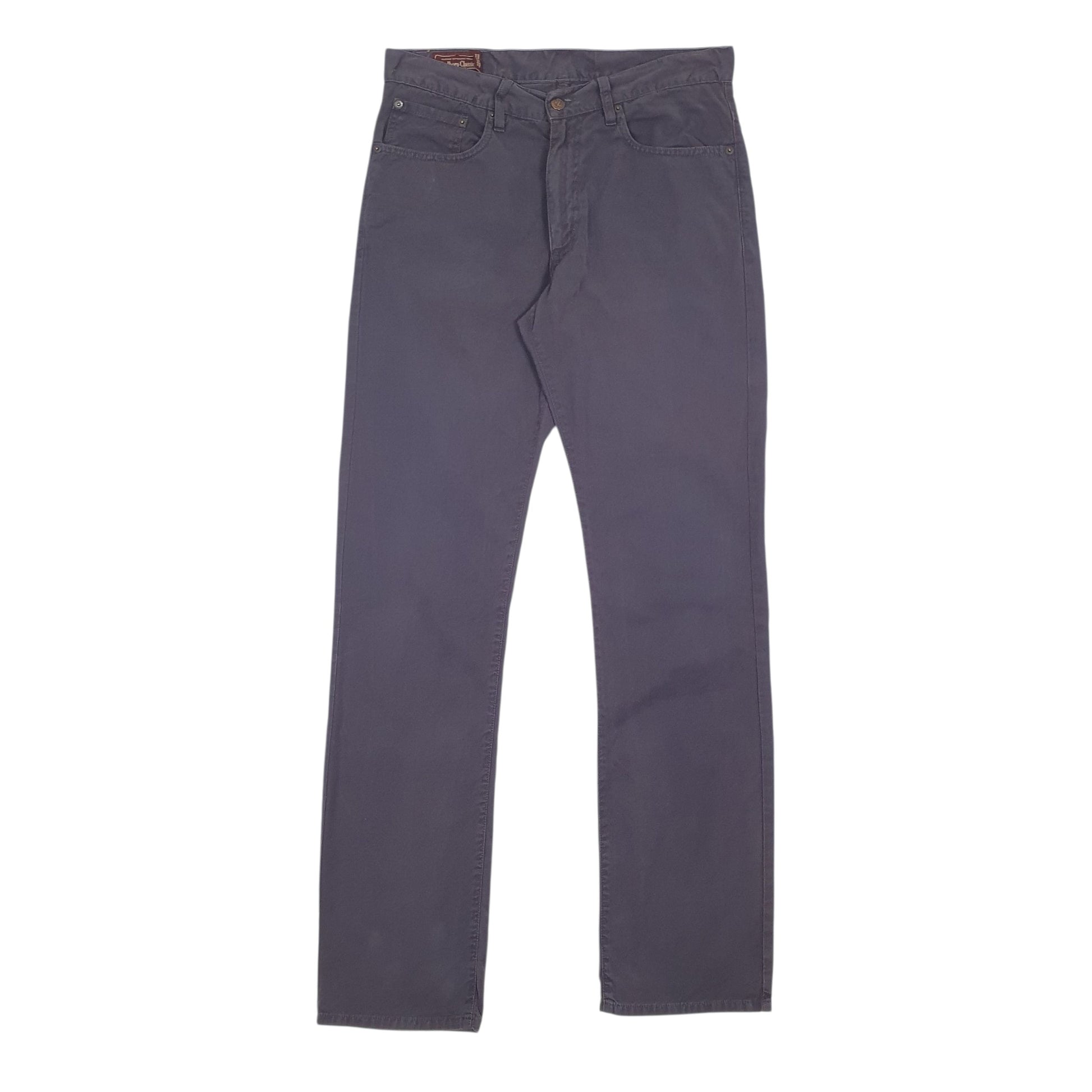 Mens Navy Marlboro Vintage 90s 00s Chino Trousers