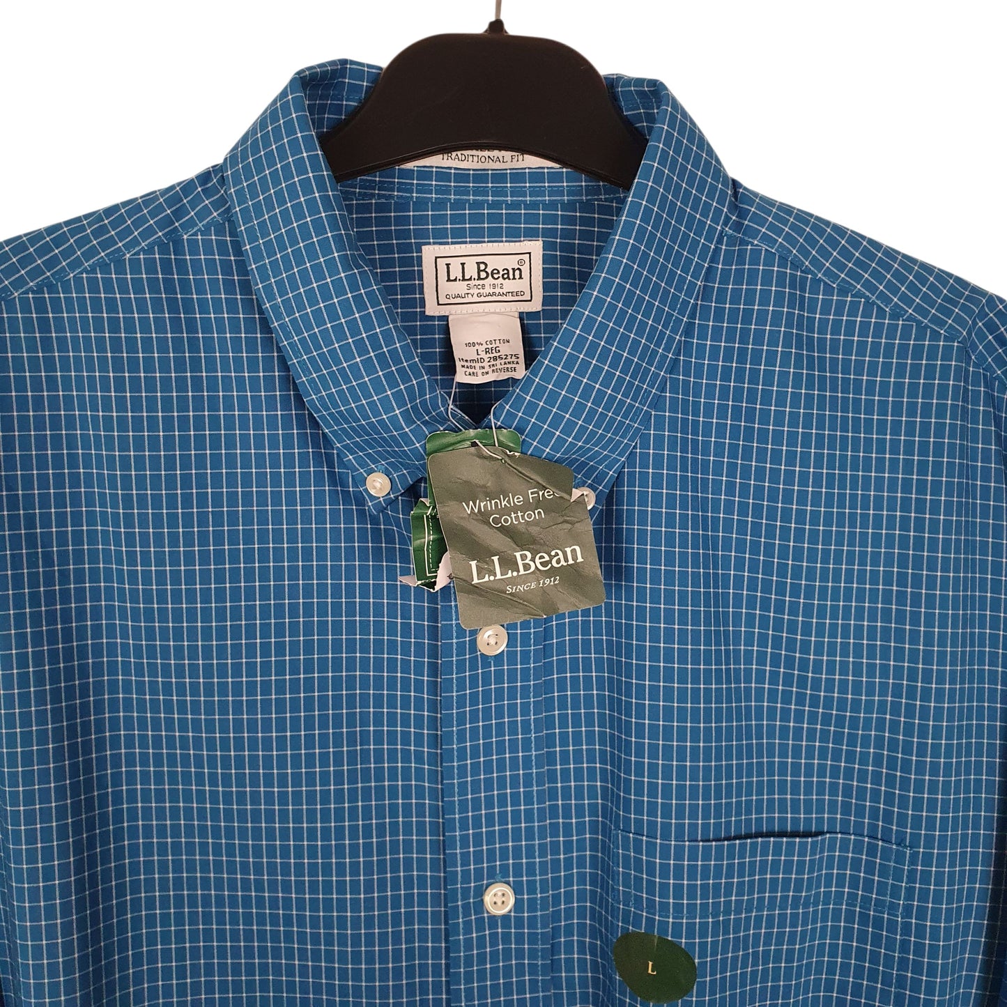 Mens Blue L.L.Bean   Shirt