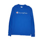 Mens Blue Champion Lightweight Crewneck Jumper