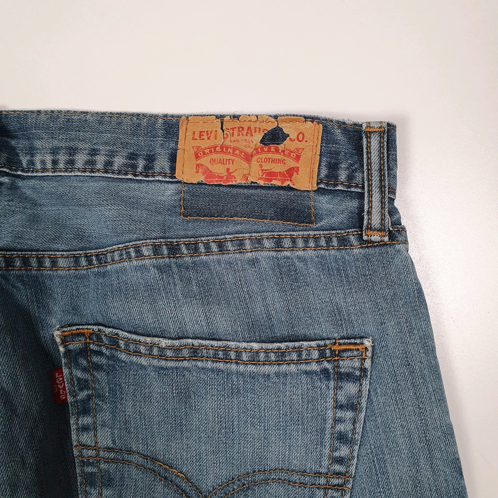 Mens Blue Levis   Jeans