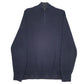 Mens Navy Nautica  Quarter Zip Jumper