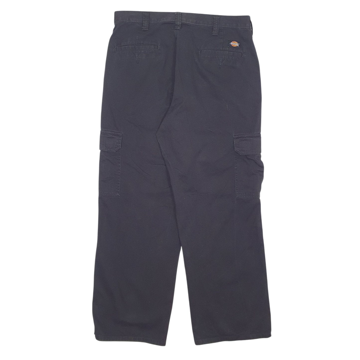 Mens Black Dickies   Trousers
