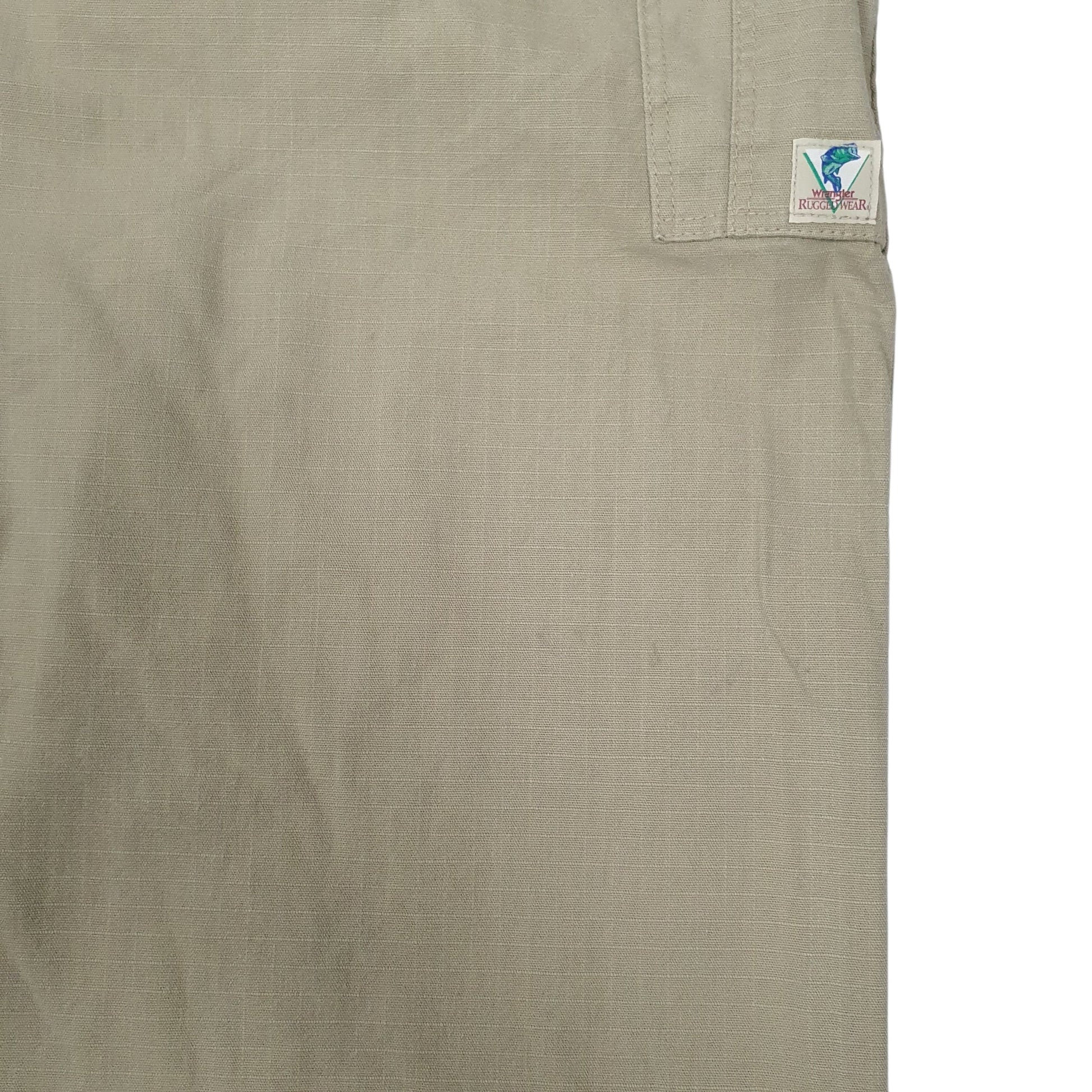 Mens Green Wrangler Vintage  Trousers