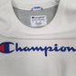 Mens White Champion  Crewneck Jumper