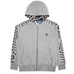 Womens Grey Adidad  Full Zip Jumper
