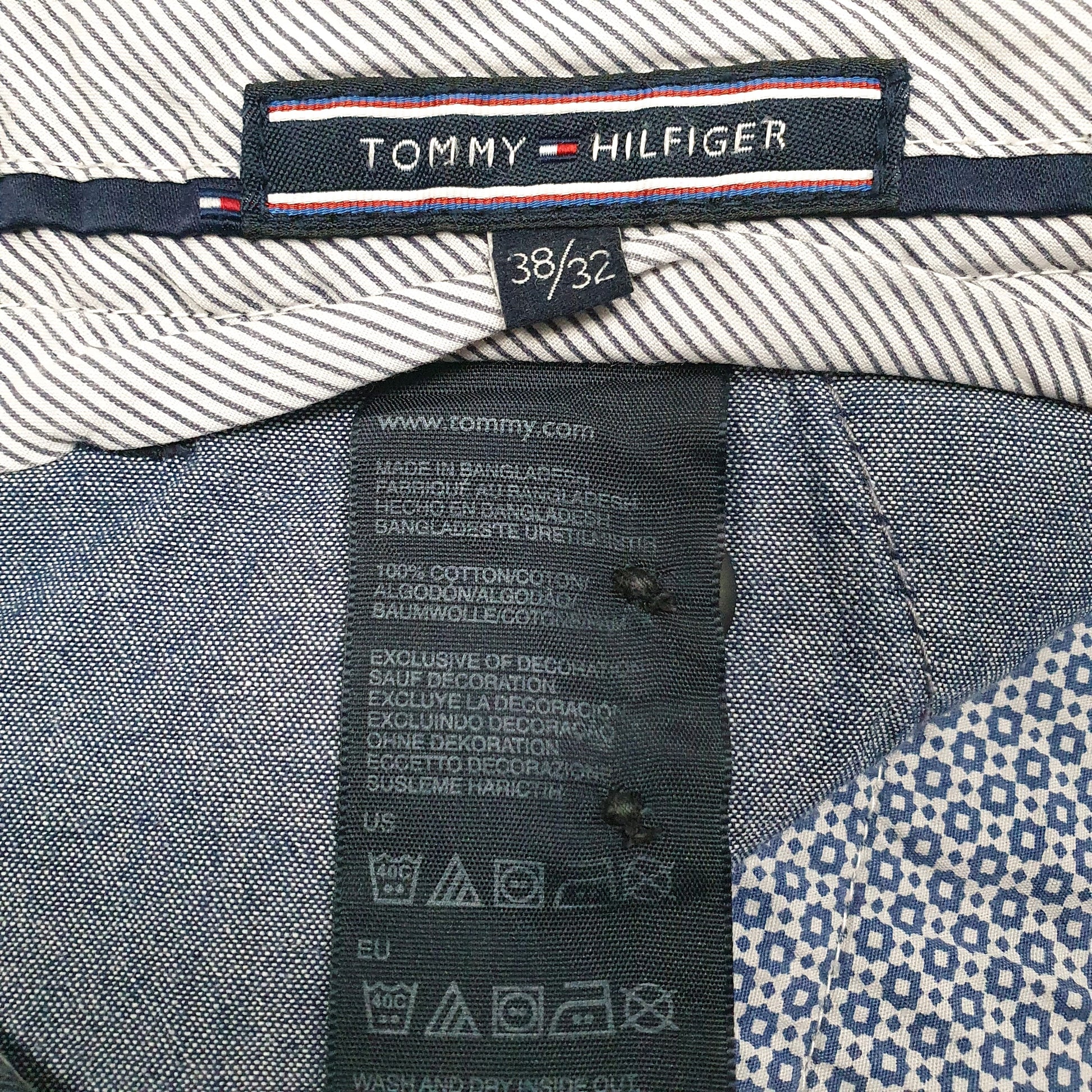 Mens Navy Tommy Hilfiger   Trousers