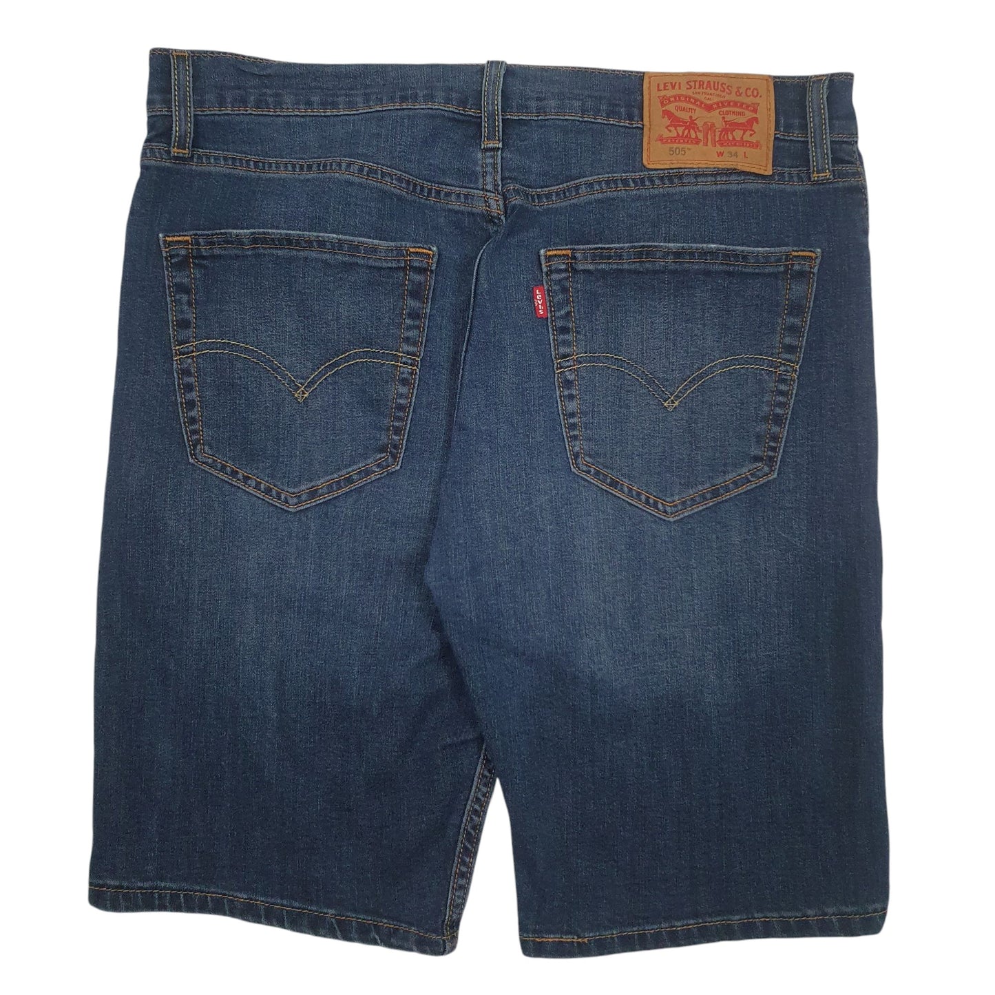 Mens Blue Levis  Hoodie Shorts