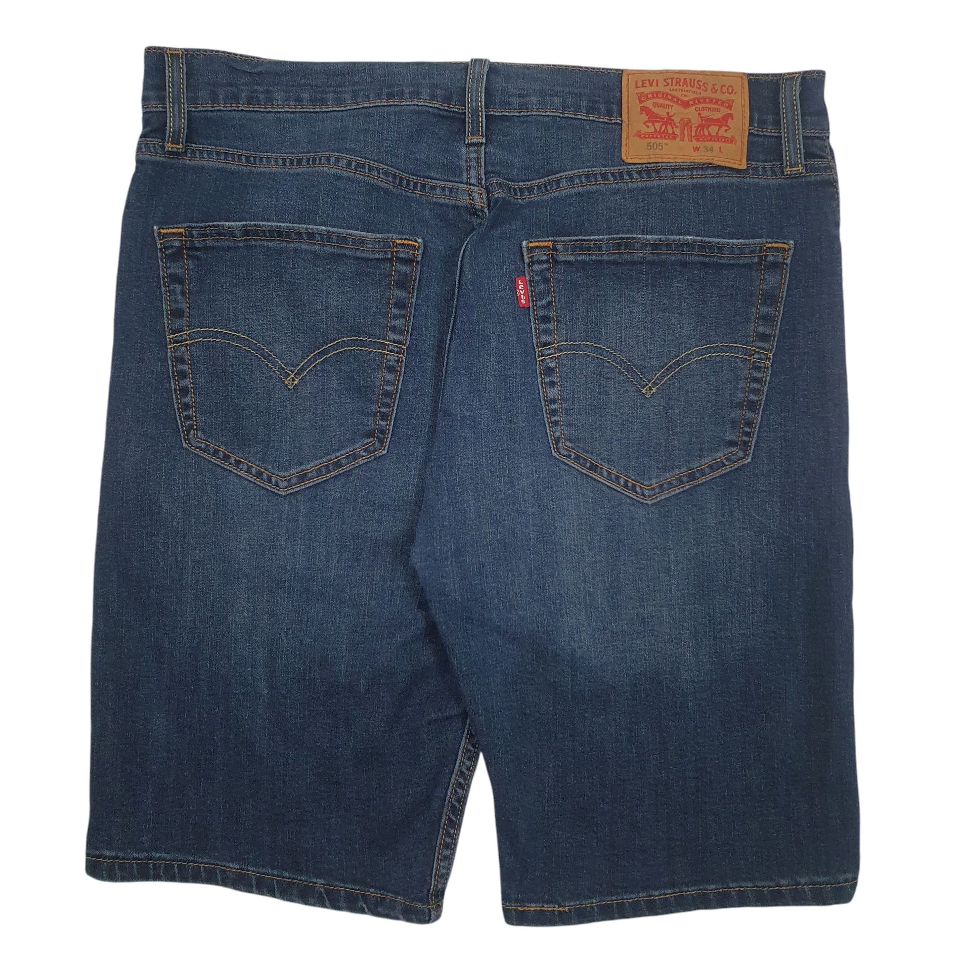 Mens Blue Levis  Hoodie Shorts