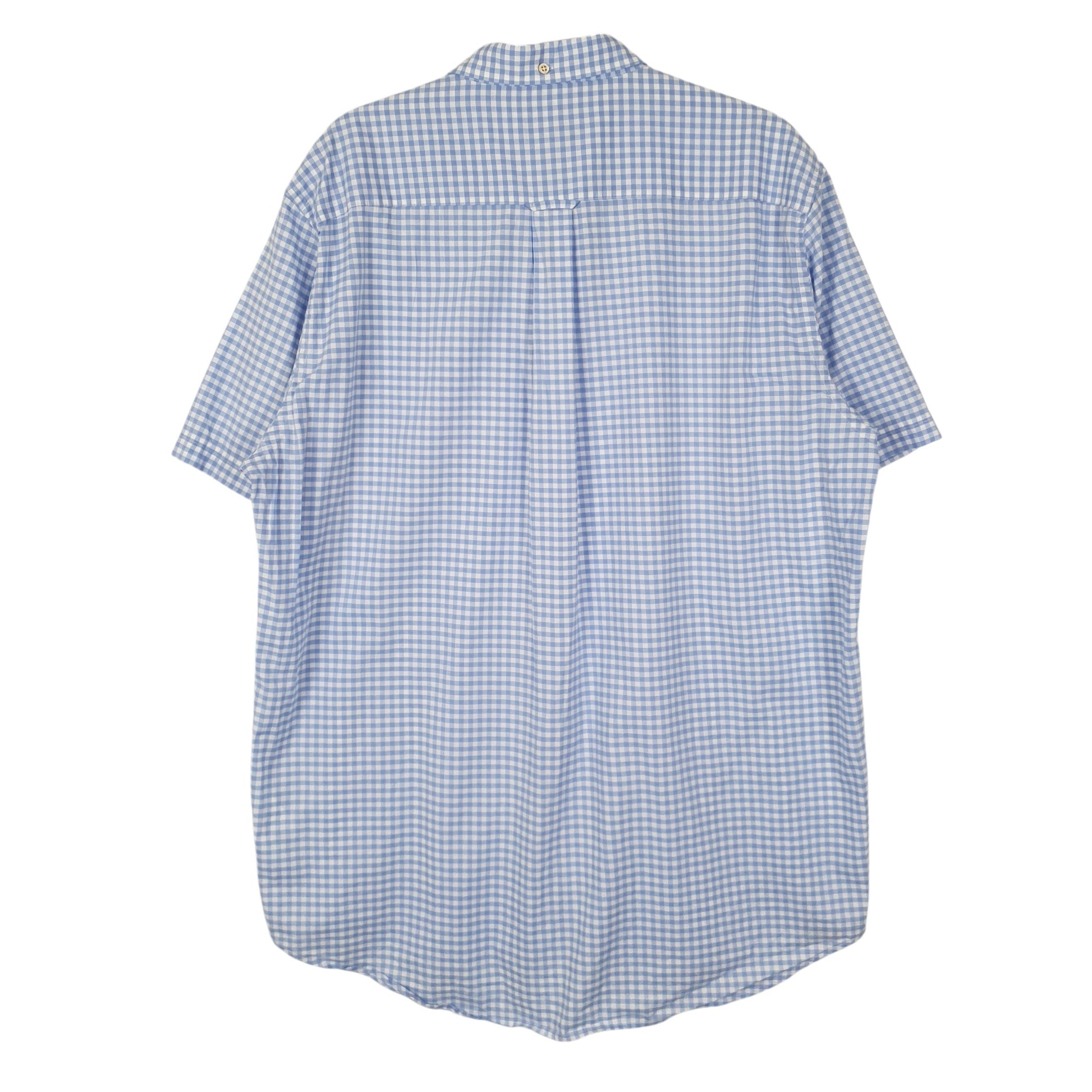 Mens Blue GANT The Broadcloth  Shirt