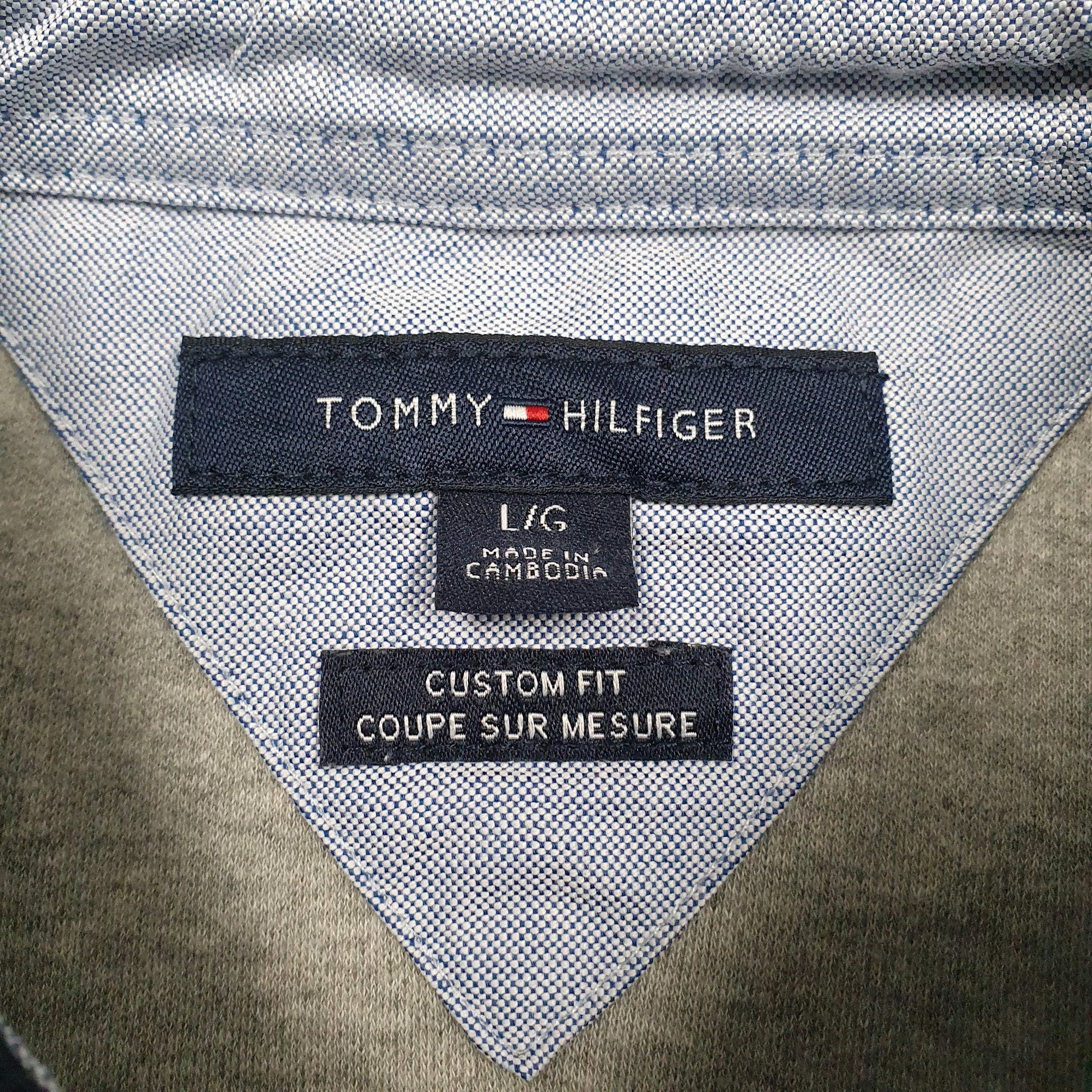 Mens Grey Tommy Hilfiger   Polo Shirt