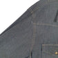 Mens Grey Wrangler Pearl Snap Denim  Shirt