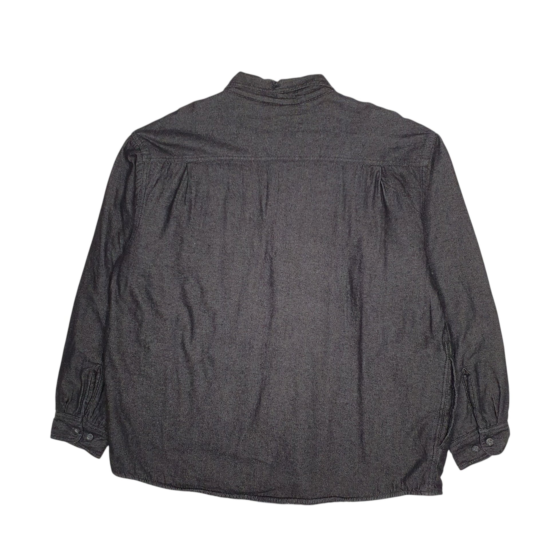 Mens Black Wrangler Sherpa Lined  Coat