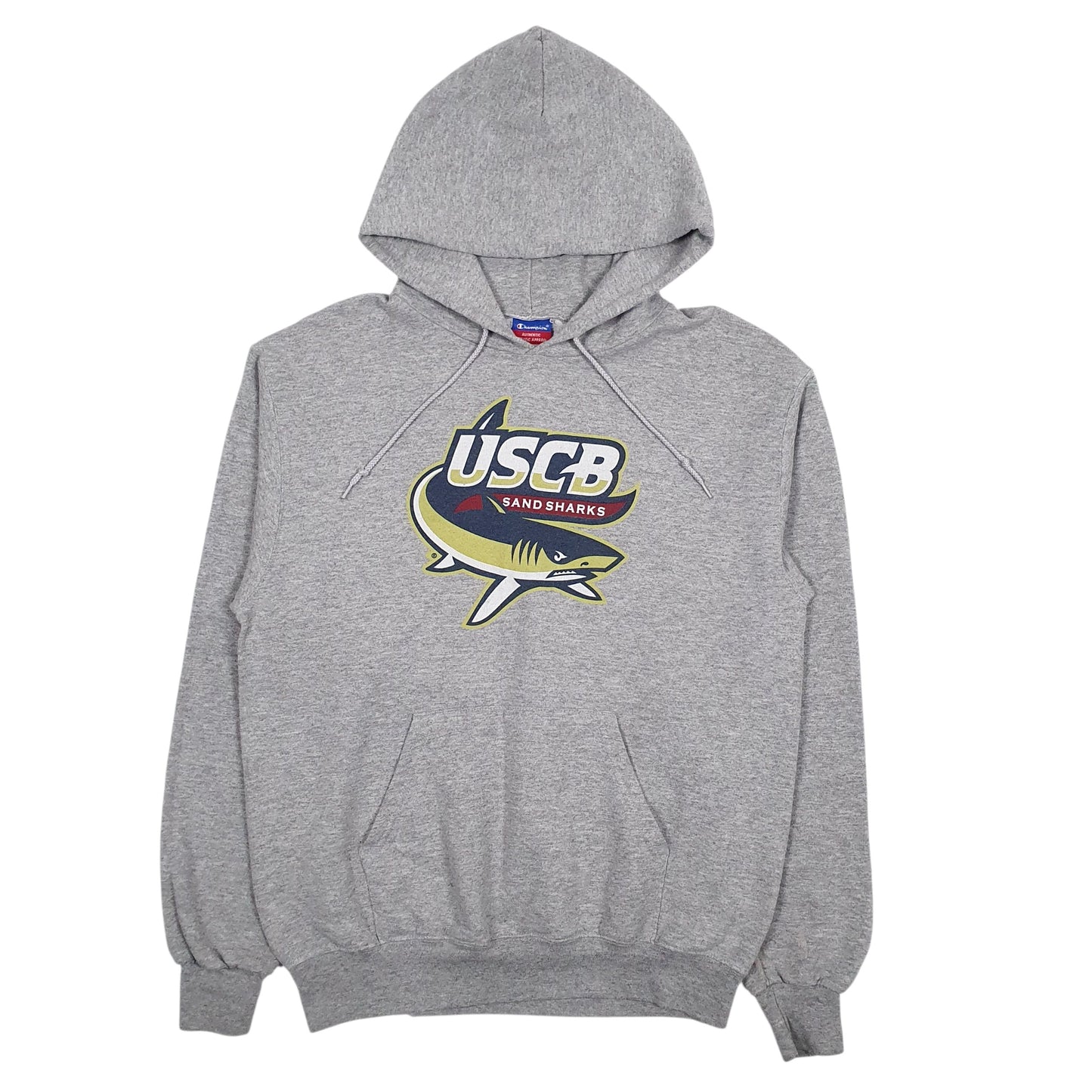 Mens Grey Champion USCB Sand Sharks Hoodie Jumper