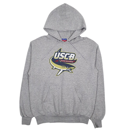 Mens Grey Champion USCB Sand Sharks Hoodie Jumper