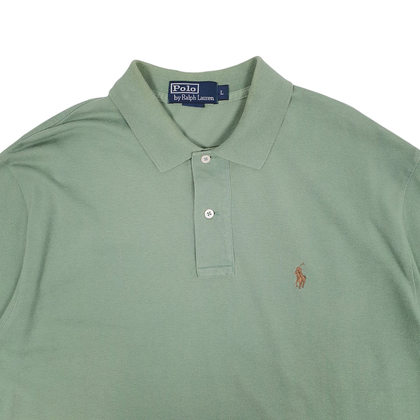 Mens Green Polo Ralph Lauren   Polo Shirt