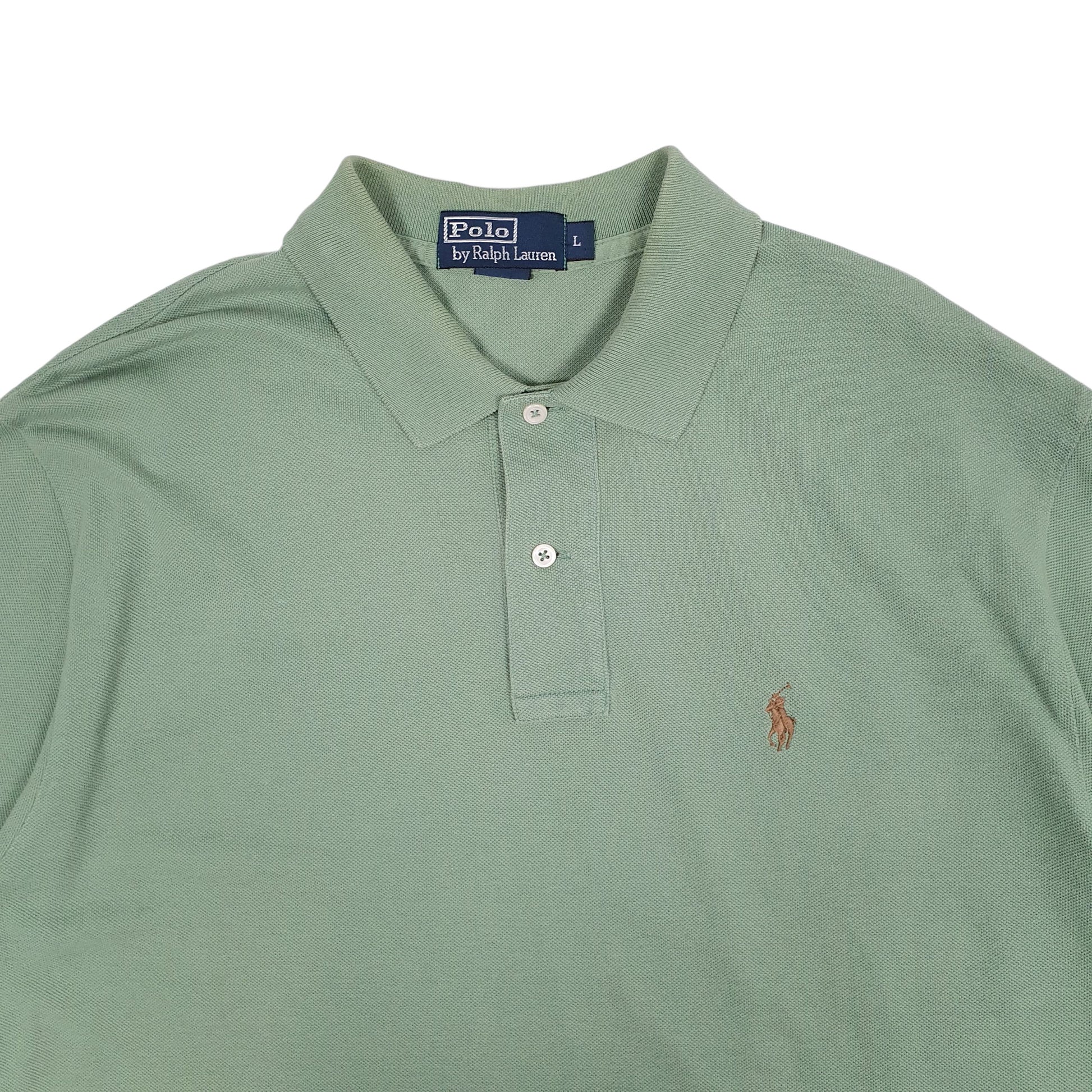 Mens Green Polo Ralph Lauren   Polo Shirt