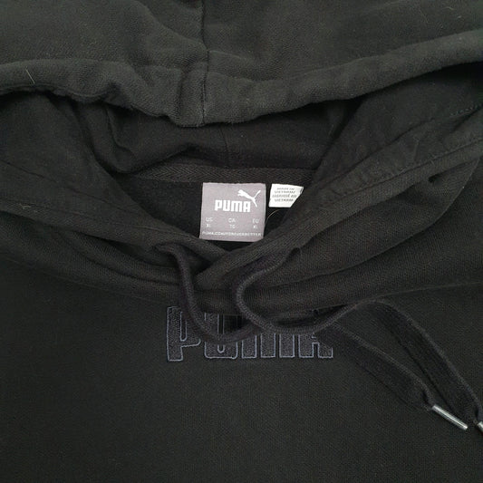 Mens Black Puma  Hoodie Jumper