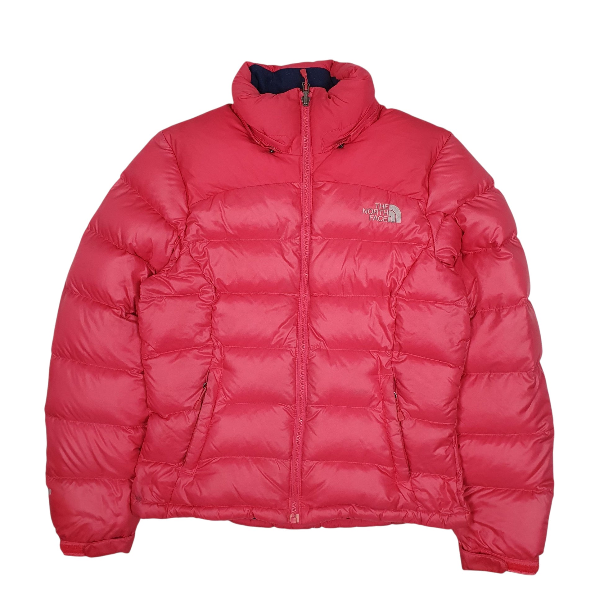 Womens Pink The North Face Nuptse  Coat