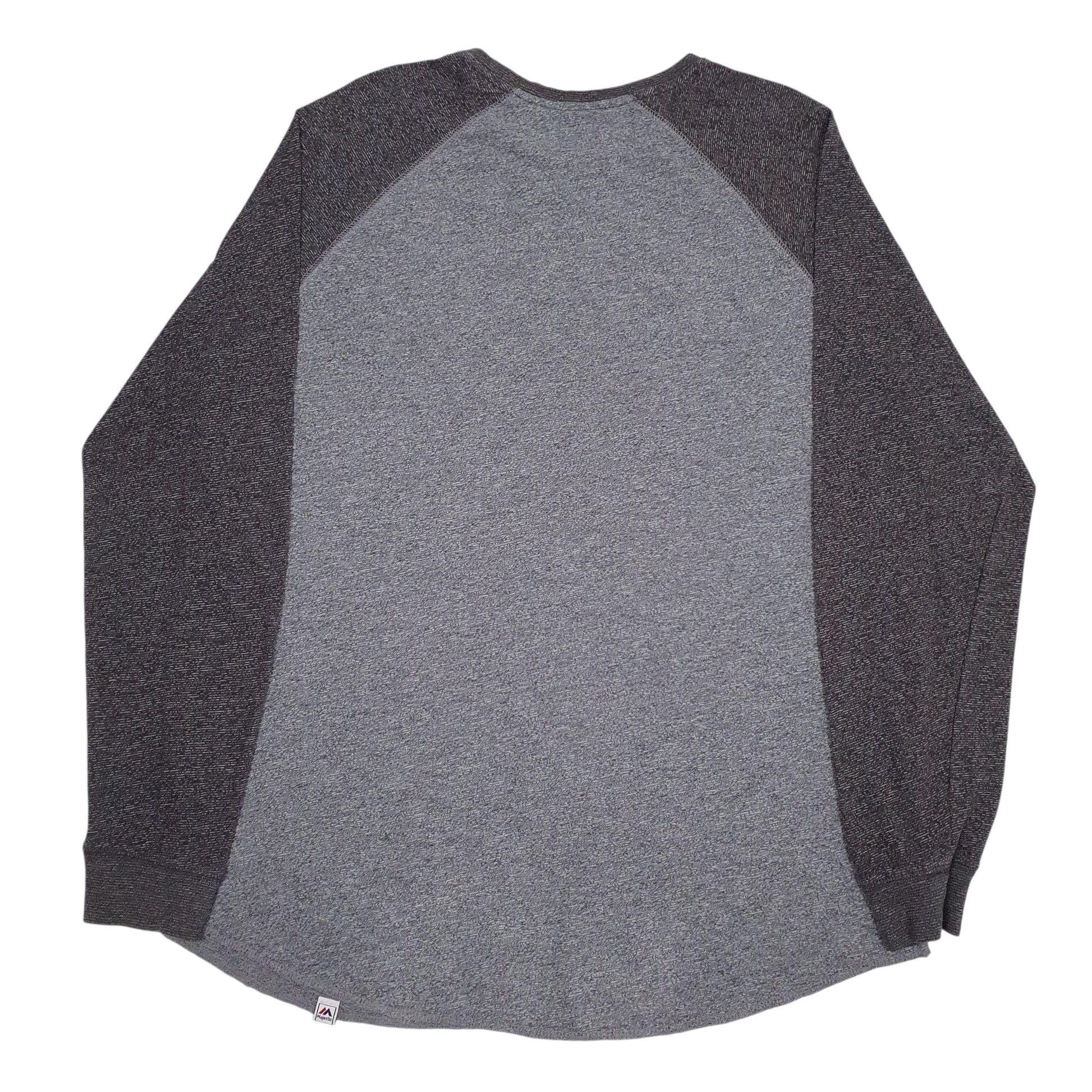 Mens Grey Majestic NFL Green Bay Packers  T Shirt