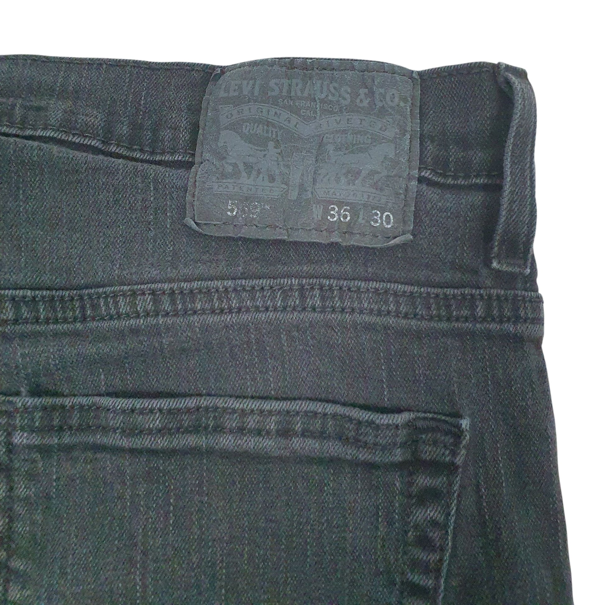 Mens Black Levis   Jeans
