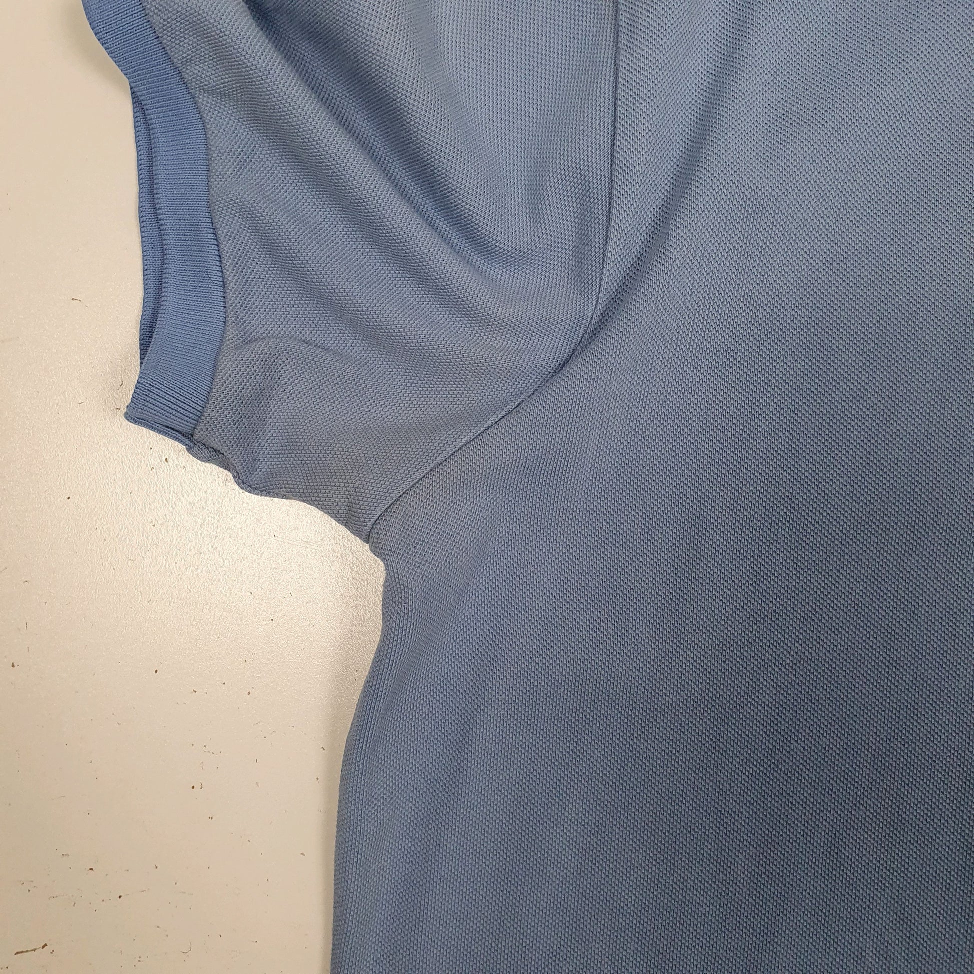 Mens Blue Polo Ralph Lauren Custom Fit  Polo Shirt