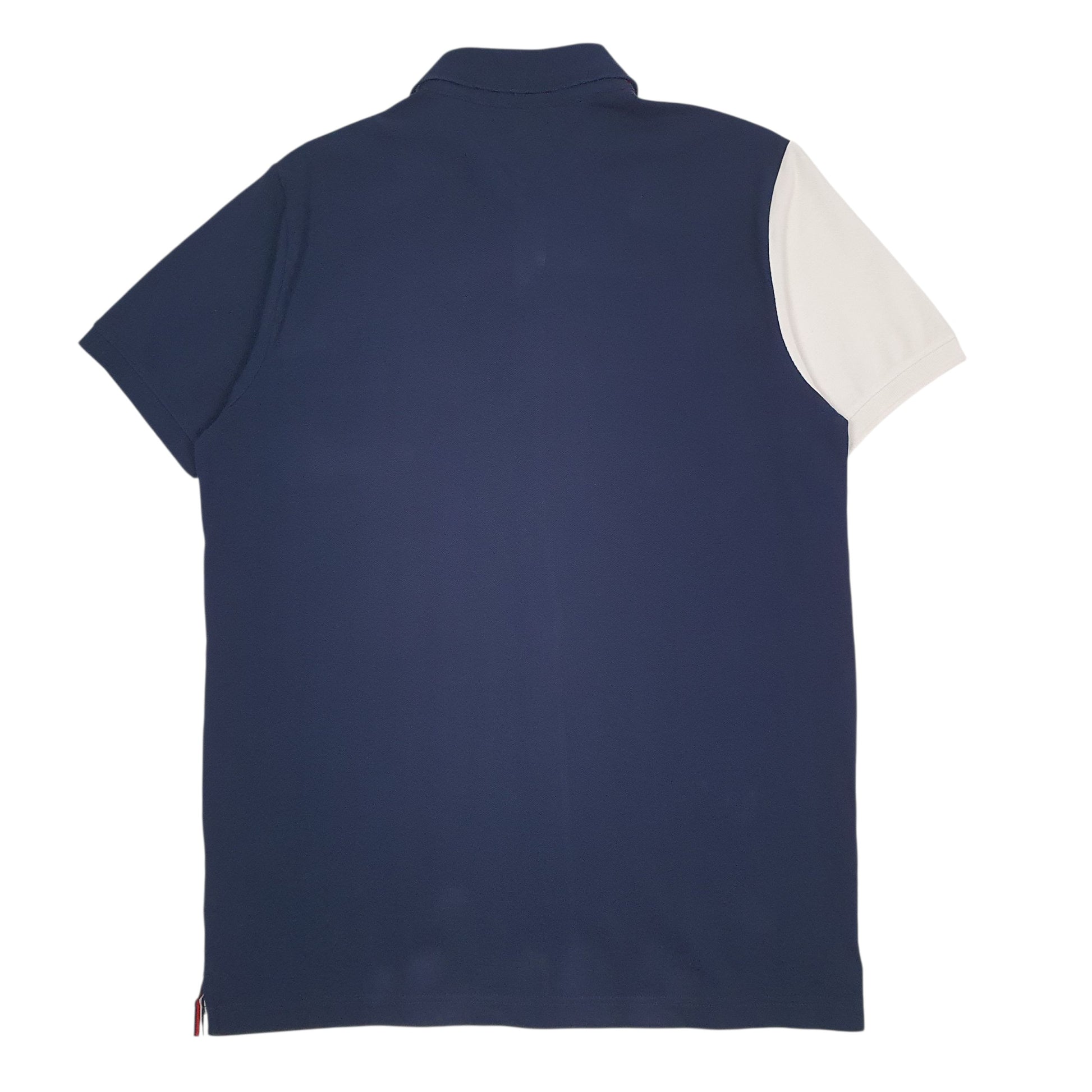Mens Navy Tommy Hilfiger  Crewneck Polo Shirt