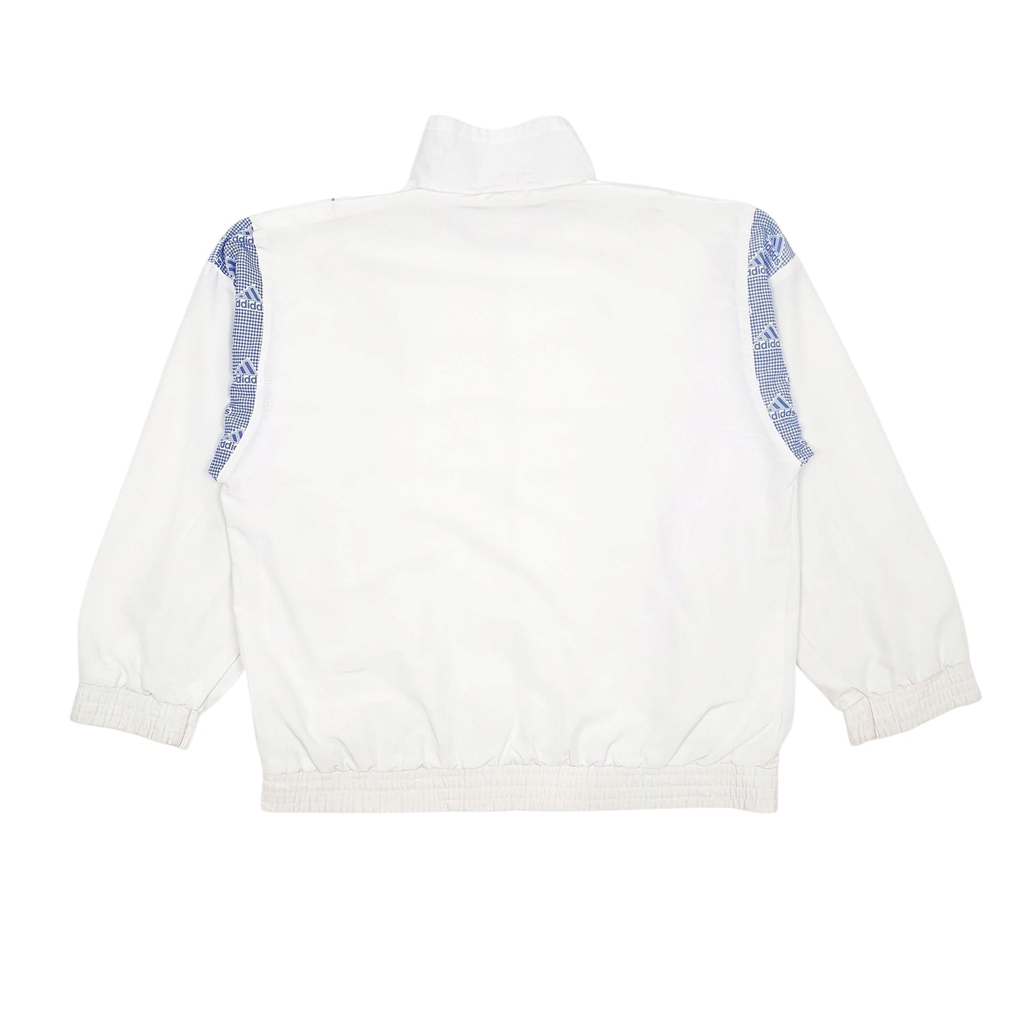 Mens White Adidas Vintage 90s  Coat