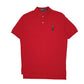 Mens Red Polo Ralph Lauren Polo Bear Short Sleeve Polo Shirt