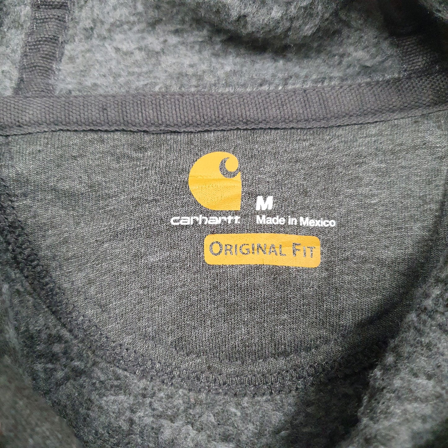 Mens Grey Carhartt  Hoodie Jumper