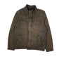 Mens Brown Levis Bomber Sherpa Lined Military  Coat