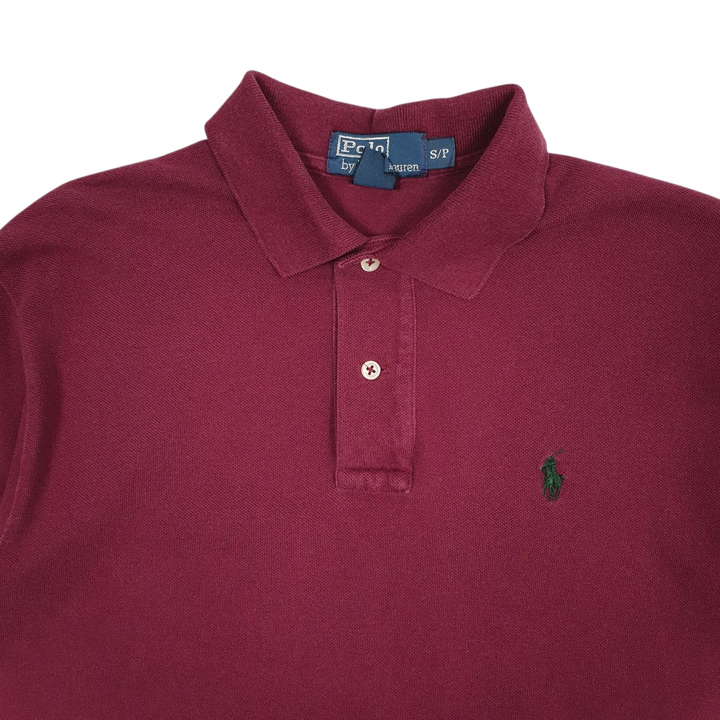 Mens Burgundy Polo Ralph Lauren   Polo Shirt