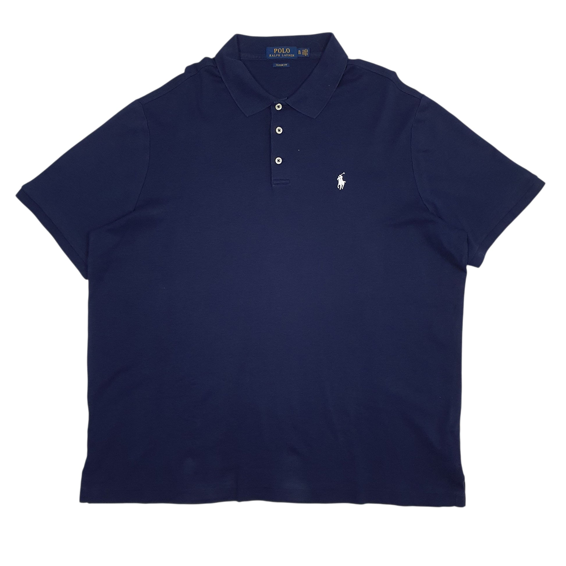 Mens Navy Polo Ralph Lauren  Short Sleeve Polo Shirt