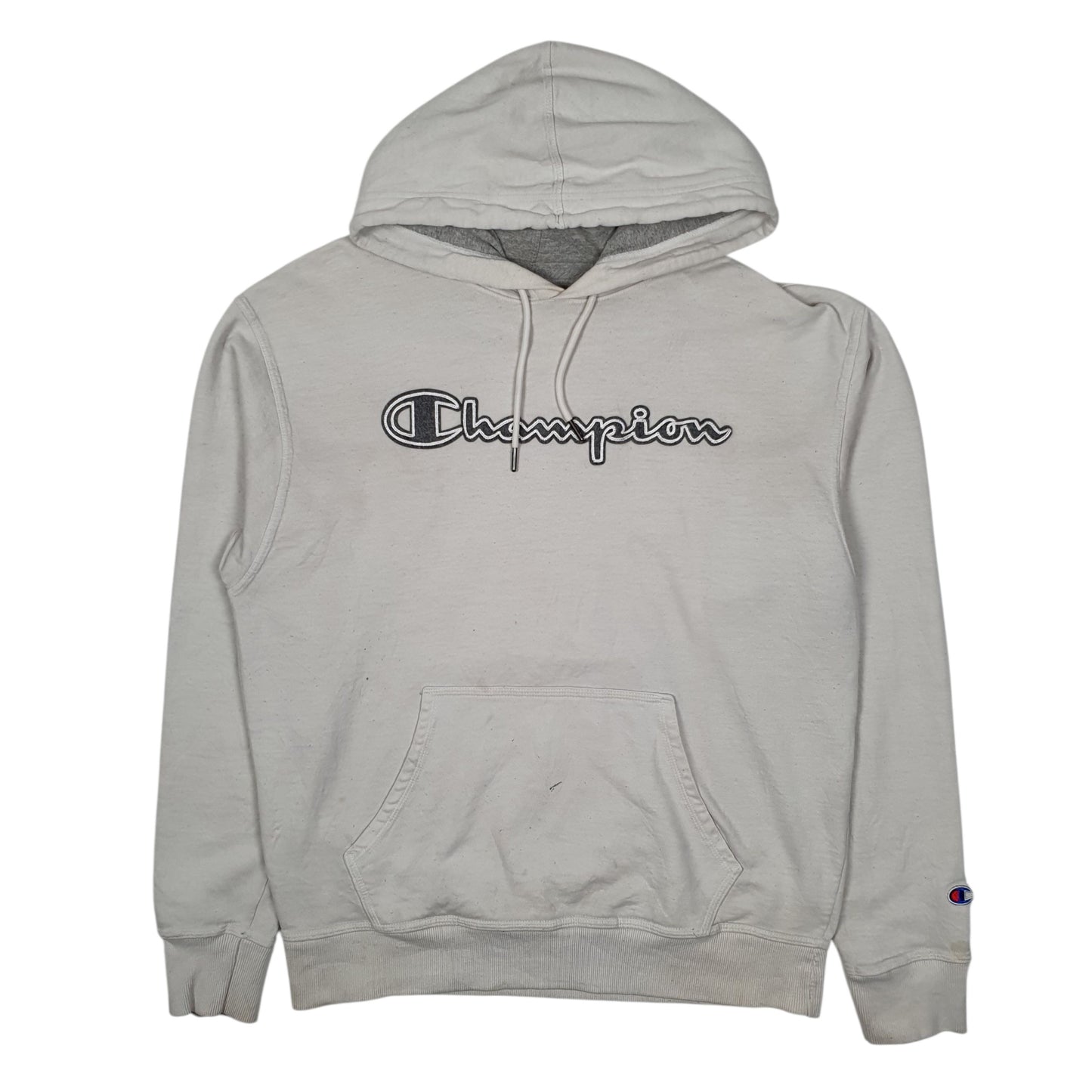 Mens Grey Champion  Hoodie Jumper