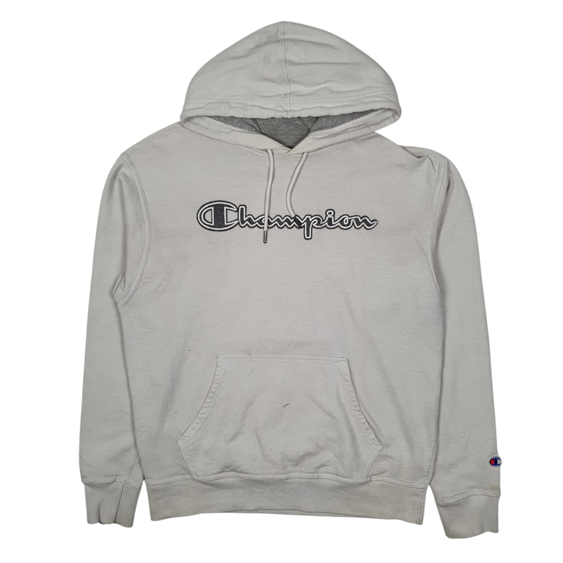 Mens Grey Champion  Hoodie Jumper