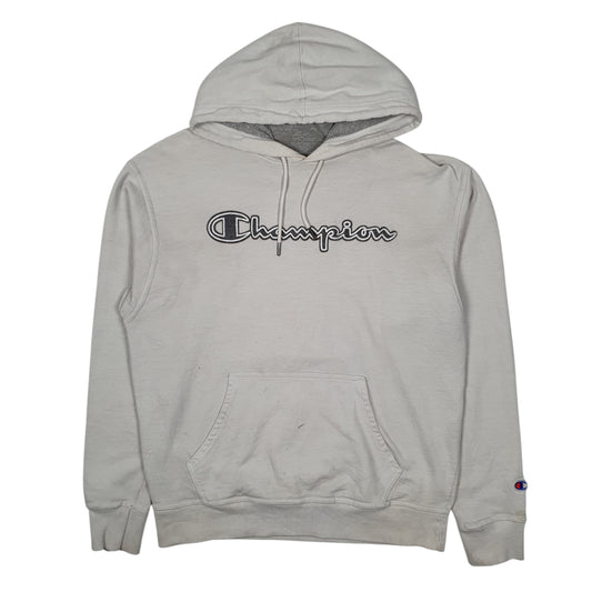 Mens Grey Champion  Hoodie Jumper