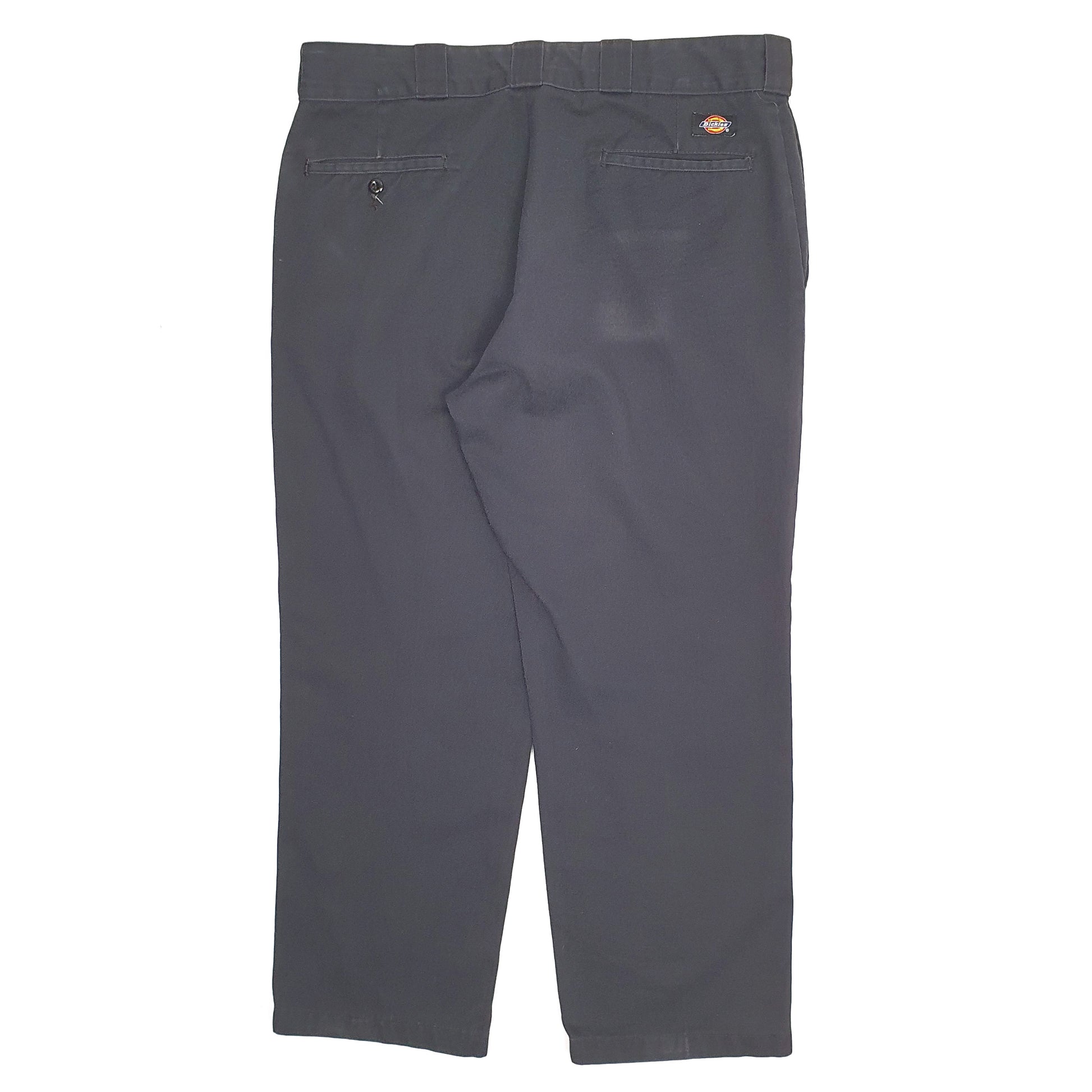 Mens Navy Dickies 874 Quarter Zip Trousers