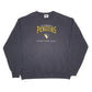 Mens Grey Nutmeg Mills Vintage 90s Made In USA NHL Pittsburgh Penguins Crewneck Jumper